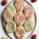 Strawberry Matcha Marble Cookies First Image First Image