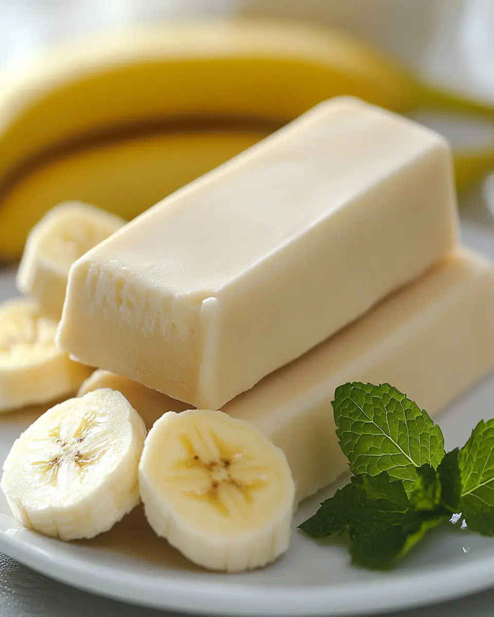 Healthy Banana Ice Cream Bars: Best Guilt-Free Treat Ever
