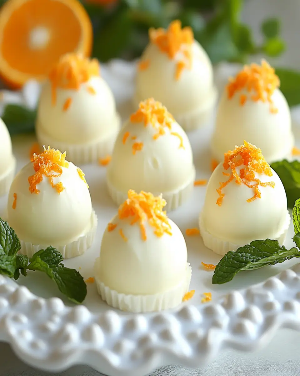 Delicious No Bake Orange Creamsicle Truffles You’ll Love!