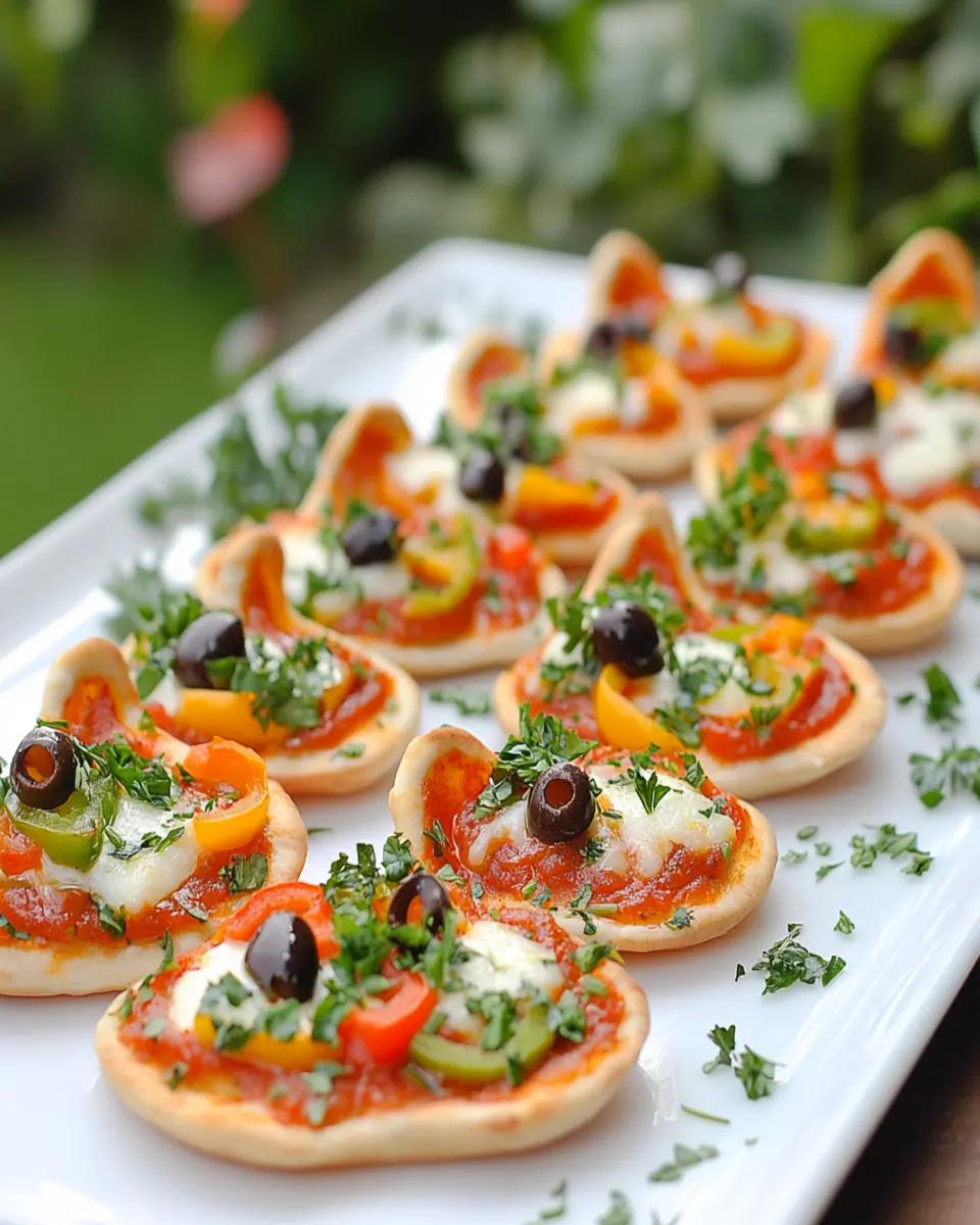 Bunny Ear Mini Pita Pizzas: The Fun and Easy Snack You’ll Love