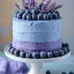 The Best Blueberry Velvet Cake First Image First Image