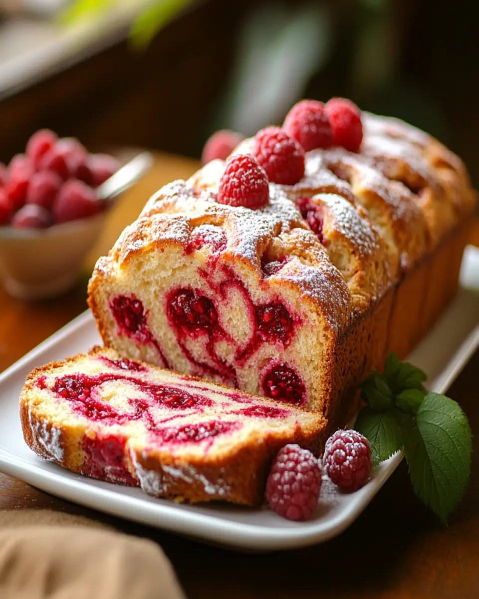 Raspberry Bread: The Best Kind of Sweet Comfort Food