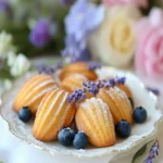 Blueberry Lavender Vegan Madeleines First Image First Image
