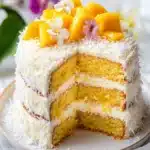 Vegan Mango Coconut Cake First Image First Image