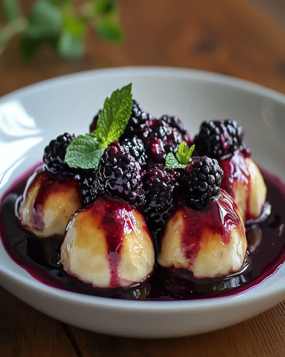 Blackberry Dumplings: A Juicy Comfort Food Delight