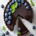 Blueberry ganache tart First Image First Image