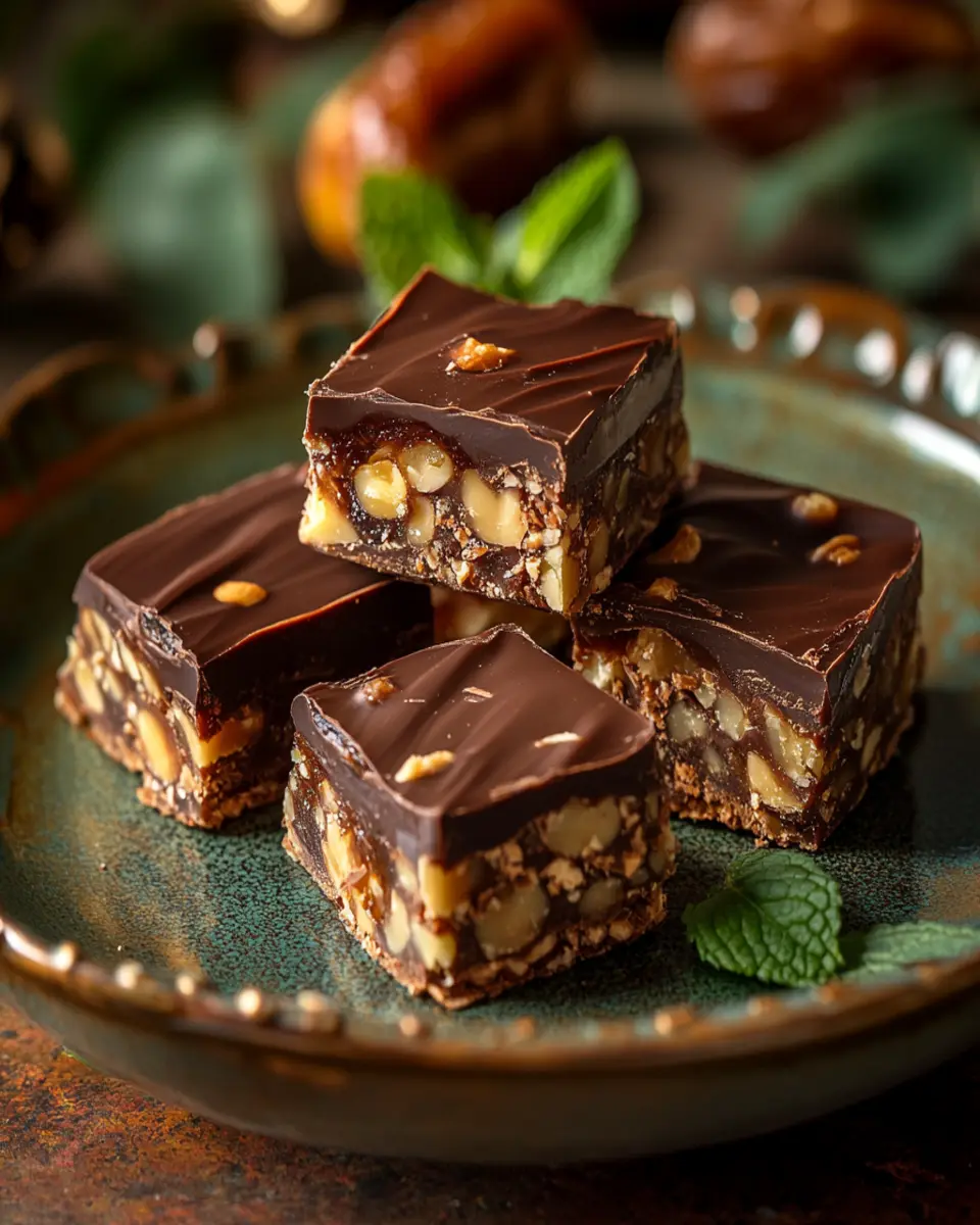 4 Ingredient Date Snickers: The Indulgent Guilt-Free Treat