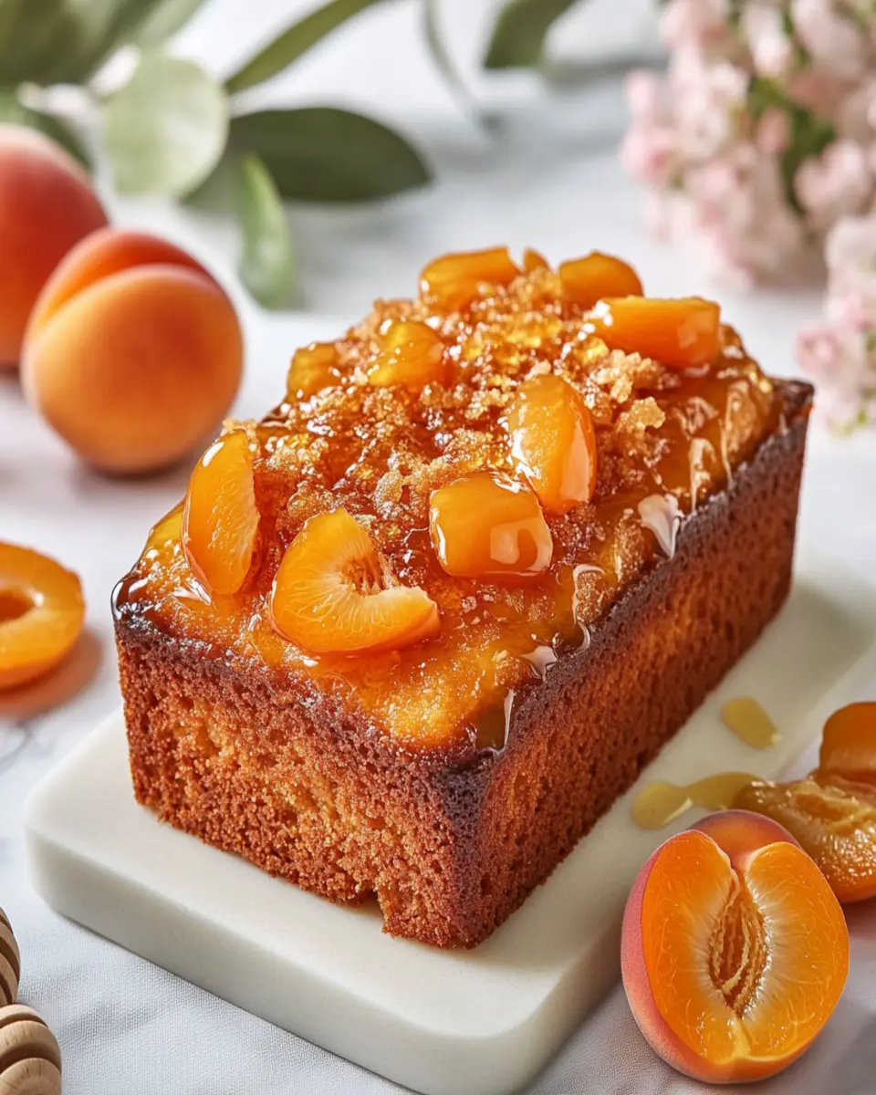 Honey Apricot Mini Cake Loaf: Irresistibly Sweet & Simple Delight