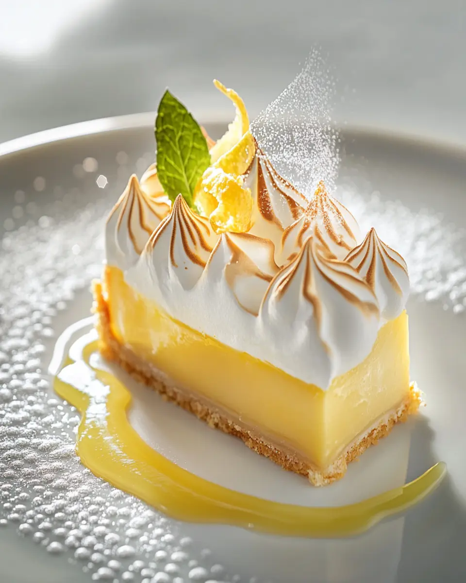 Invisible lemon meringue magic: The best guilt-free dessert!