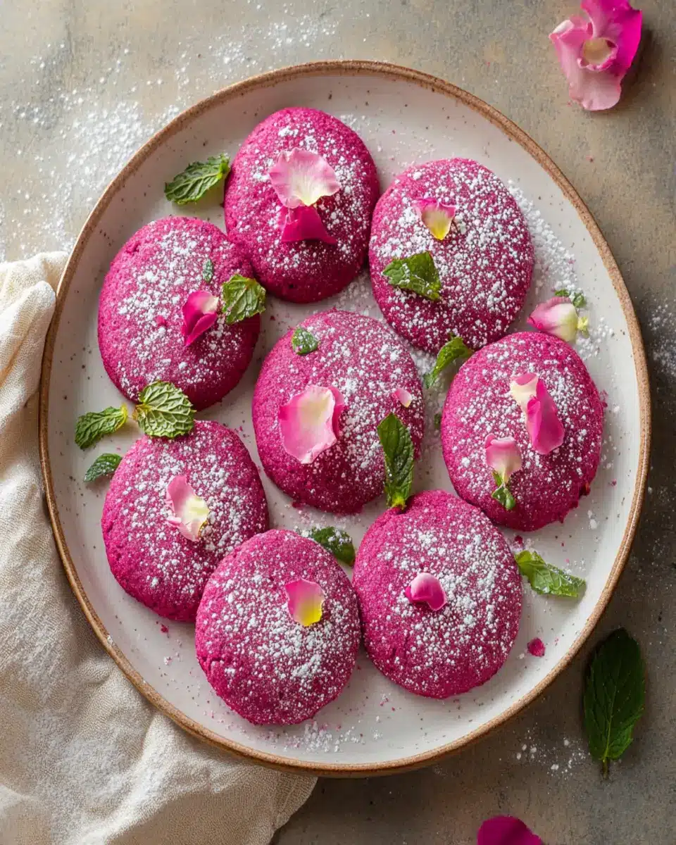 Cozy Rose Beet Sweet Cookies: Irresistibly Delightful Treats