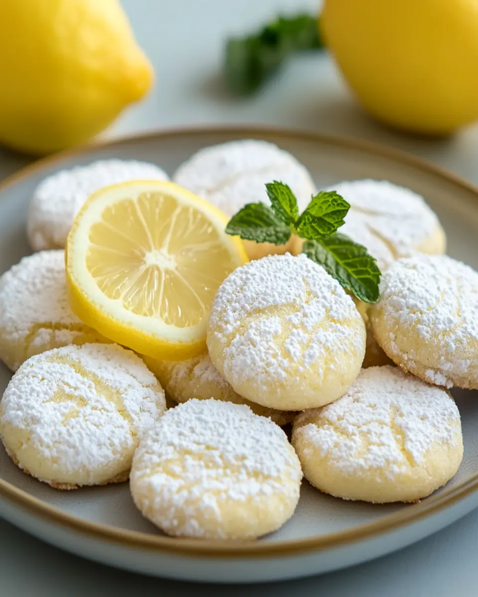 Flourless Lemon Pixie Cookies That Brighten Your Day