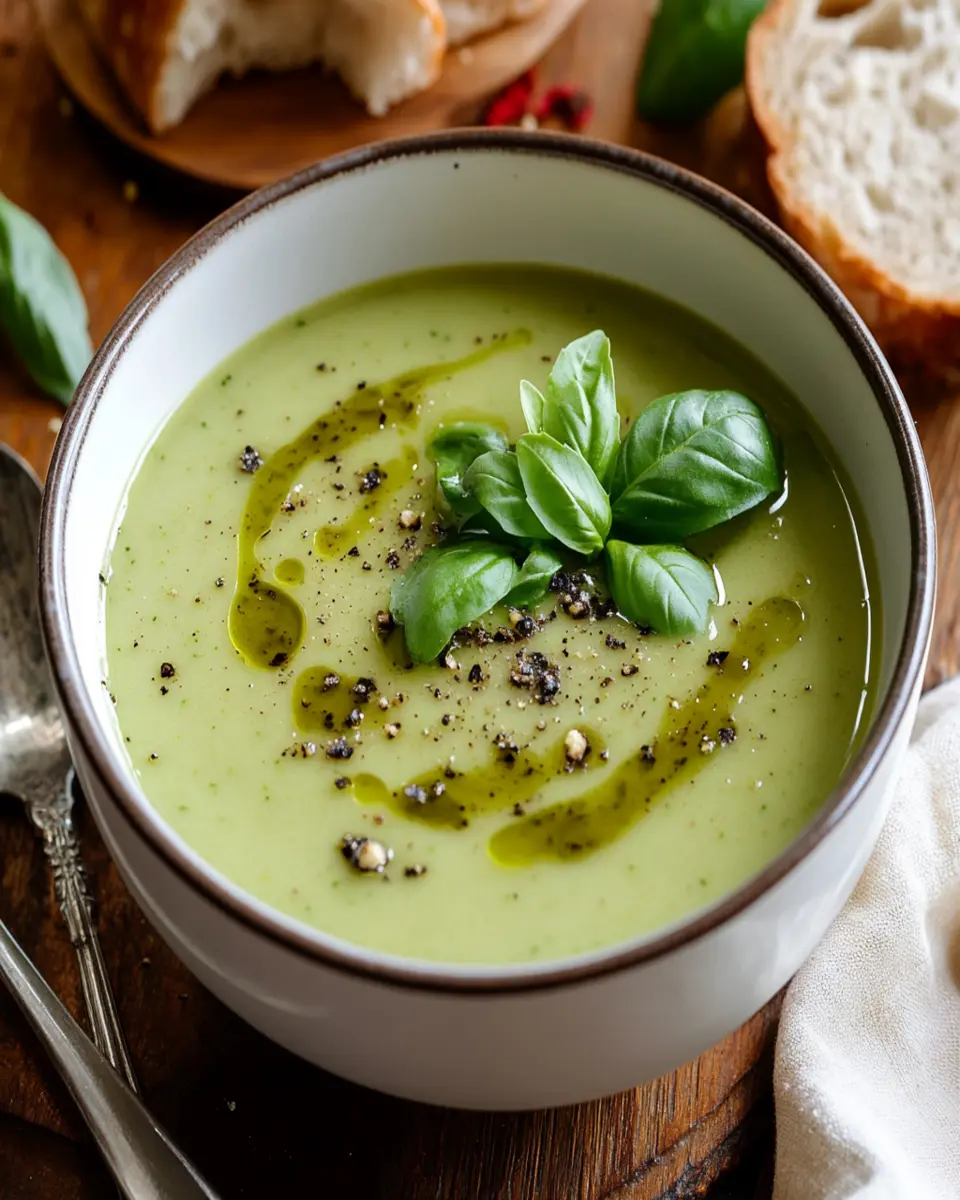 Roasted Zucchini Soup: The Best Creamy Comfort in a Bowl