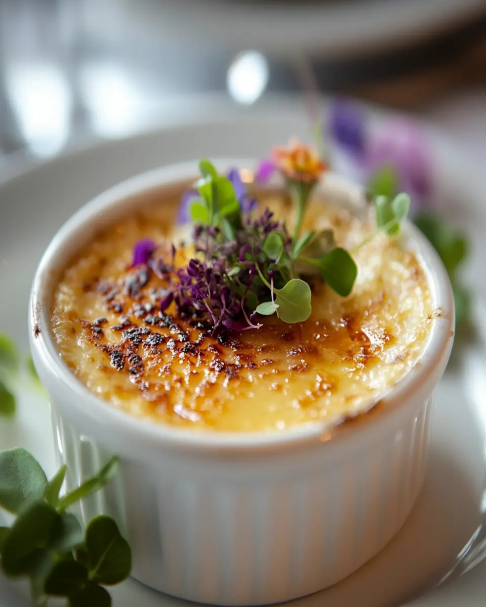 Elegant Crab Brulee: An Indulgent Twist on a Classic Delight