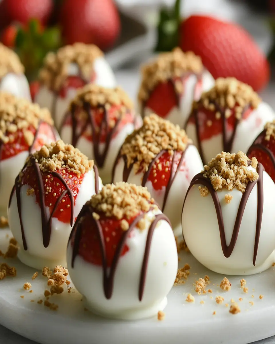 Easy Oven Strawberry Shortcake Truffles: Irresistibly Sweet Treats
