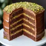 Chocolate Pistachio Cake First Image First Image