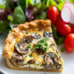 Delicious Mushroom Quiche First Image First Image