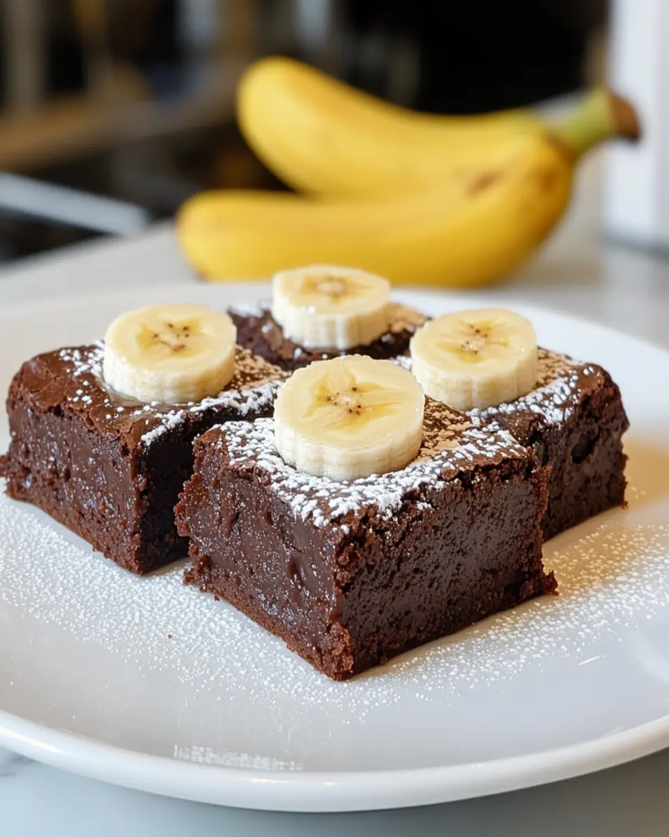 Banana Brownies: Irresistibly Gooey and Decadent Treats!