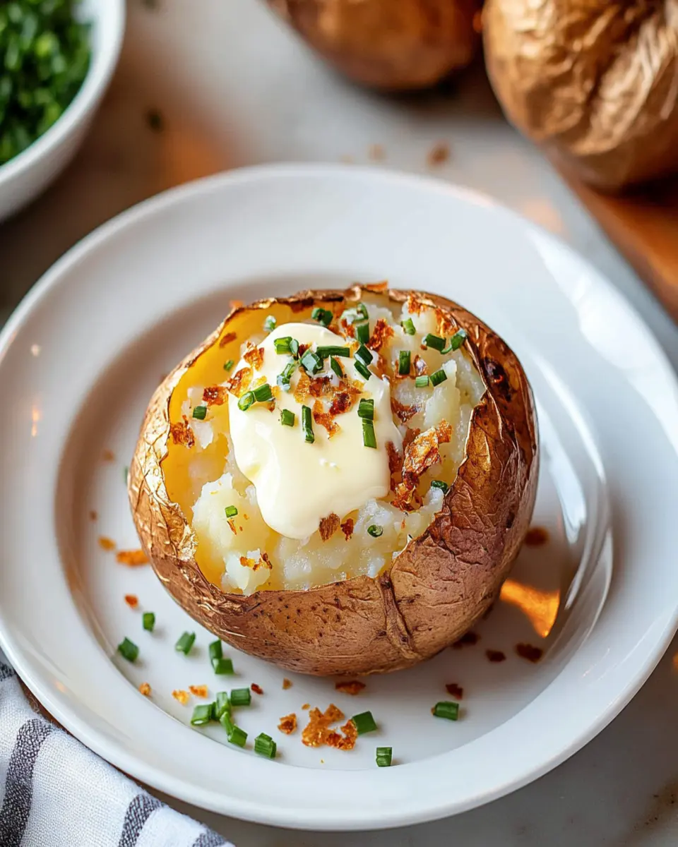 Perfect Baked Potato: So Fluffy, You’ll Never Go Back!