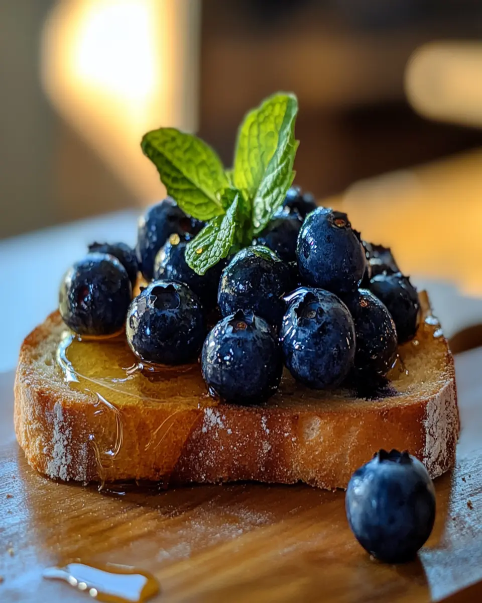 Blueberry Toast Bliss: The Best Way to Brighten Mornings