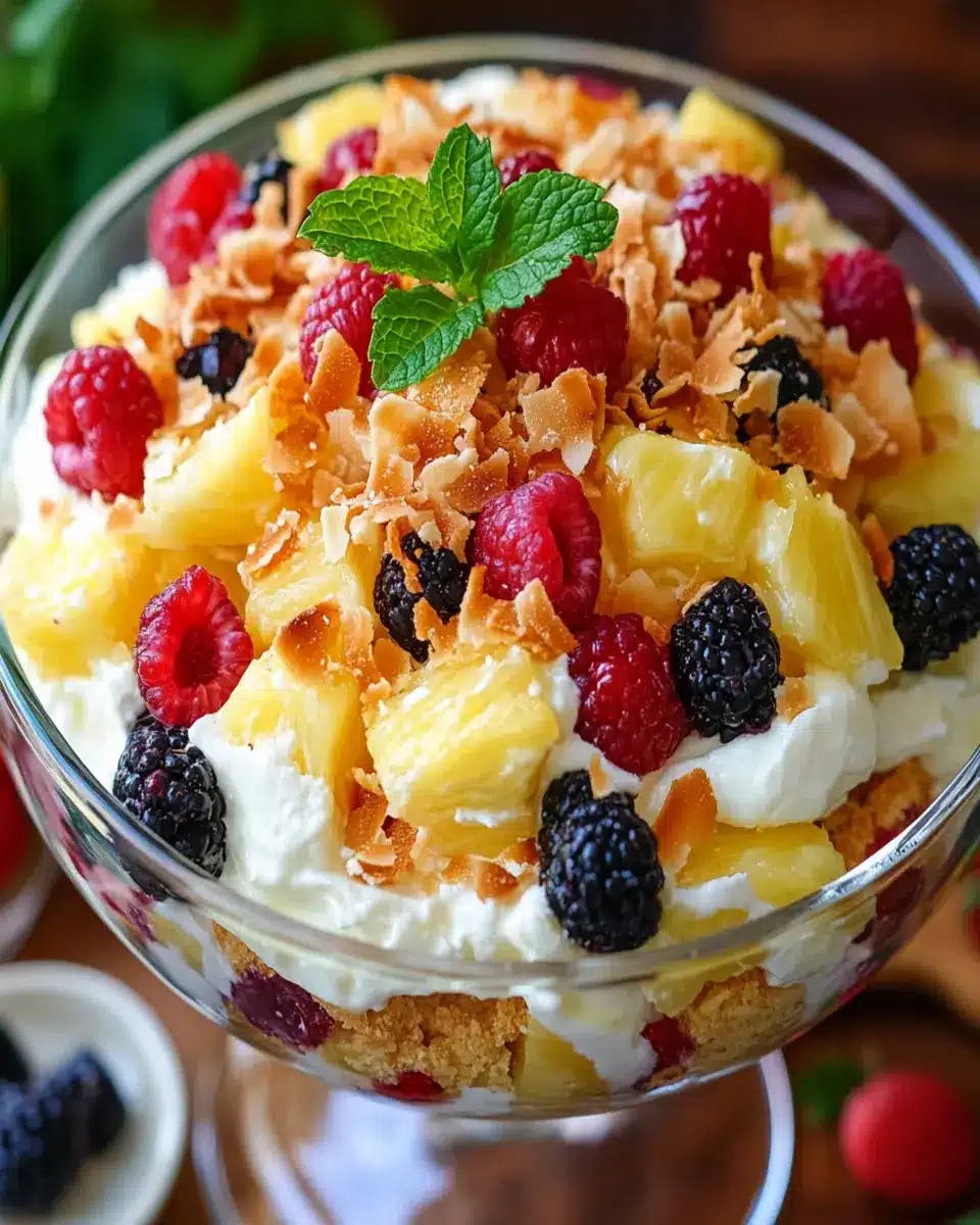 Hawaiian Cheesecake Salad: Irresistibly Creamy Delight