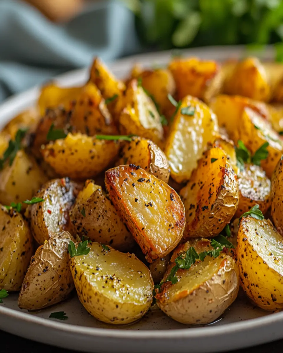 Creamy Mustard Roasted Potatoes: Irresistibly Flavorful Goodness