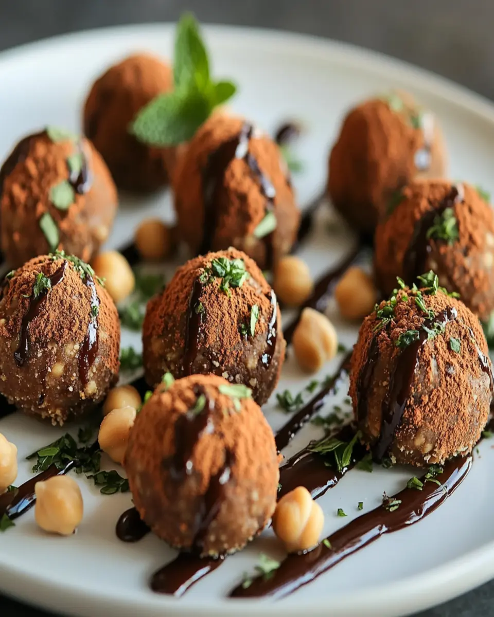 Chickpea Truffles: Indulgently Irresistible & Guilt-Free Treats