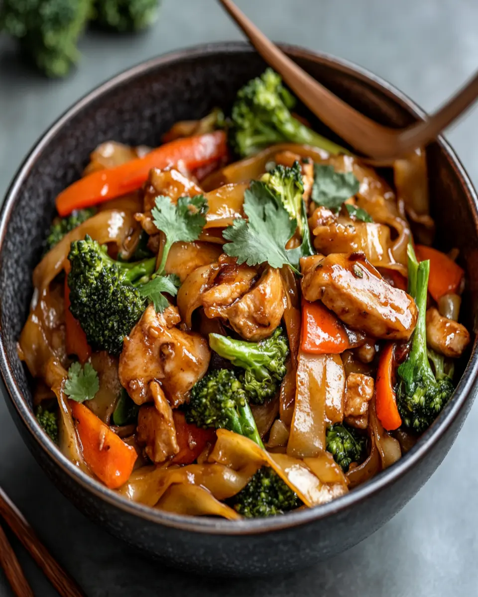 Pad See Ew Thai Stir-Fried Noodles: Easy Comfort in Every Bite