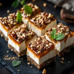 No Bake Vegan Dubai Cheesecake Bars First Image First Image