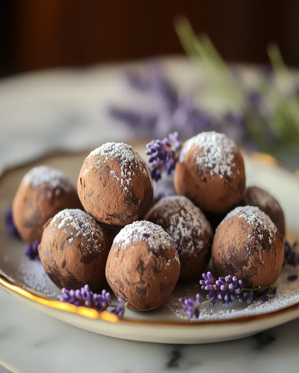 Honey Lavender Truffles: Indulge in Blissful Spring Flavors