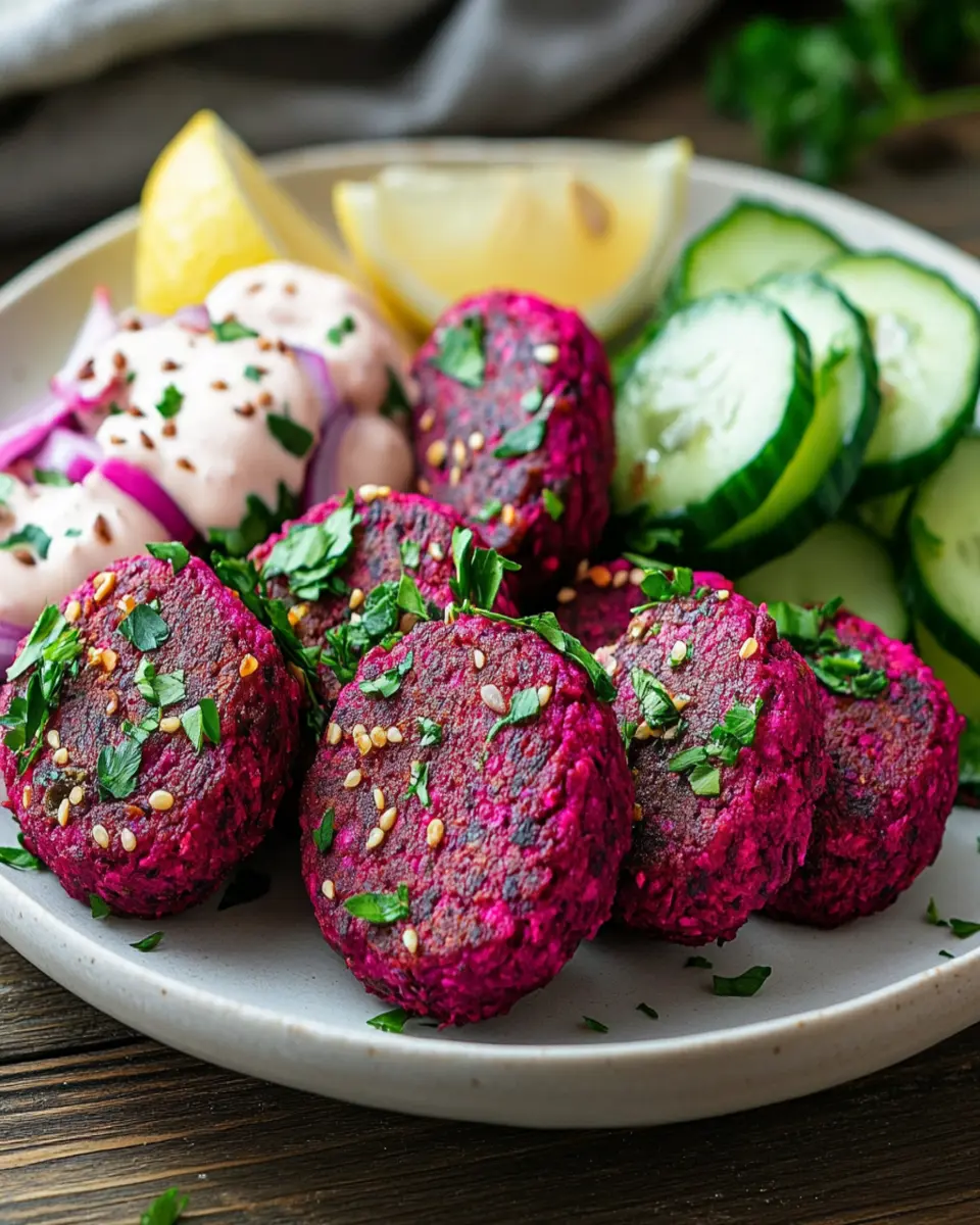 Easy Beet Falafel: Irresistibly Flavorful and Healthier!