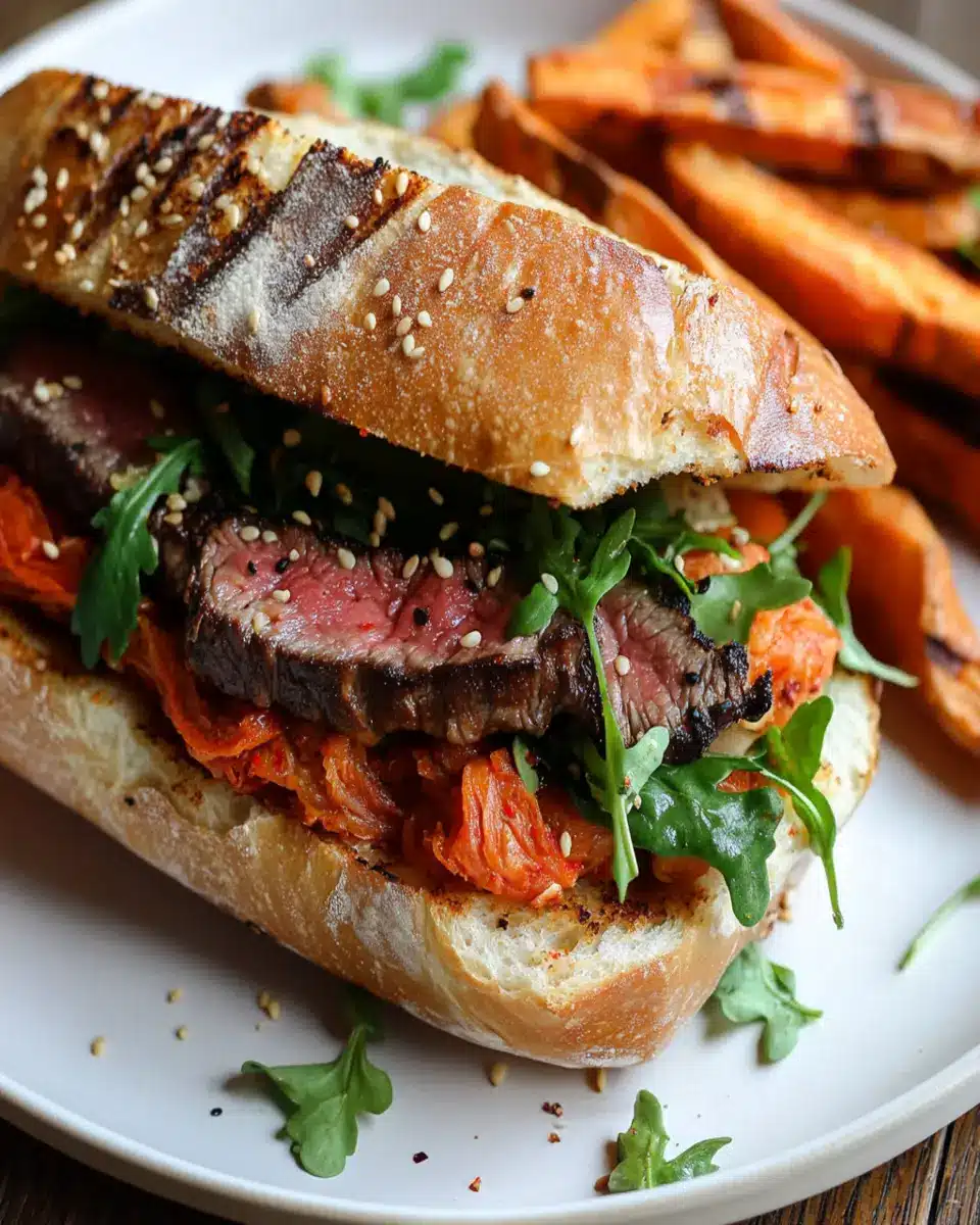 Korean Steak Sandwich: Juicy, Bold Flavors You’ll Crave