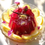 Hibiscus Rose Jelly with Lemon and Vanilla First Image First Image