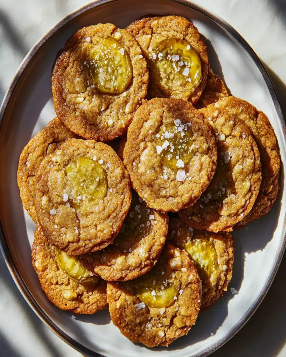 Sweet and Salty Pickle Cookies You Never Knew You Needed