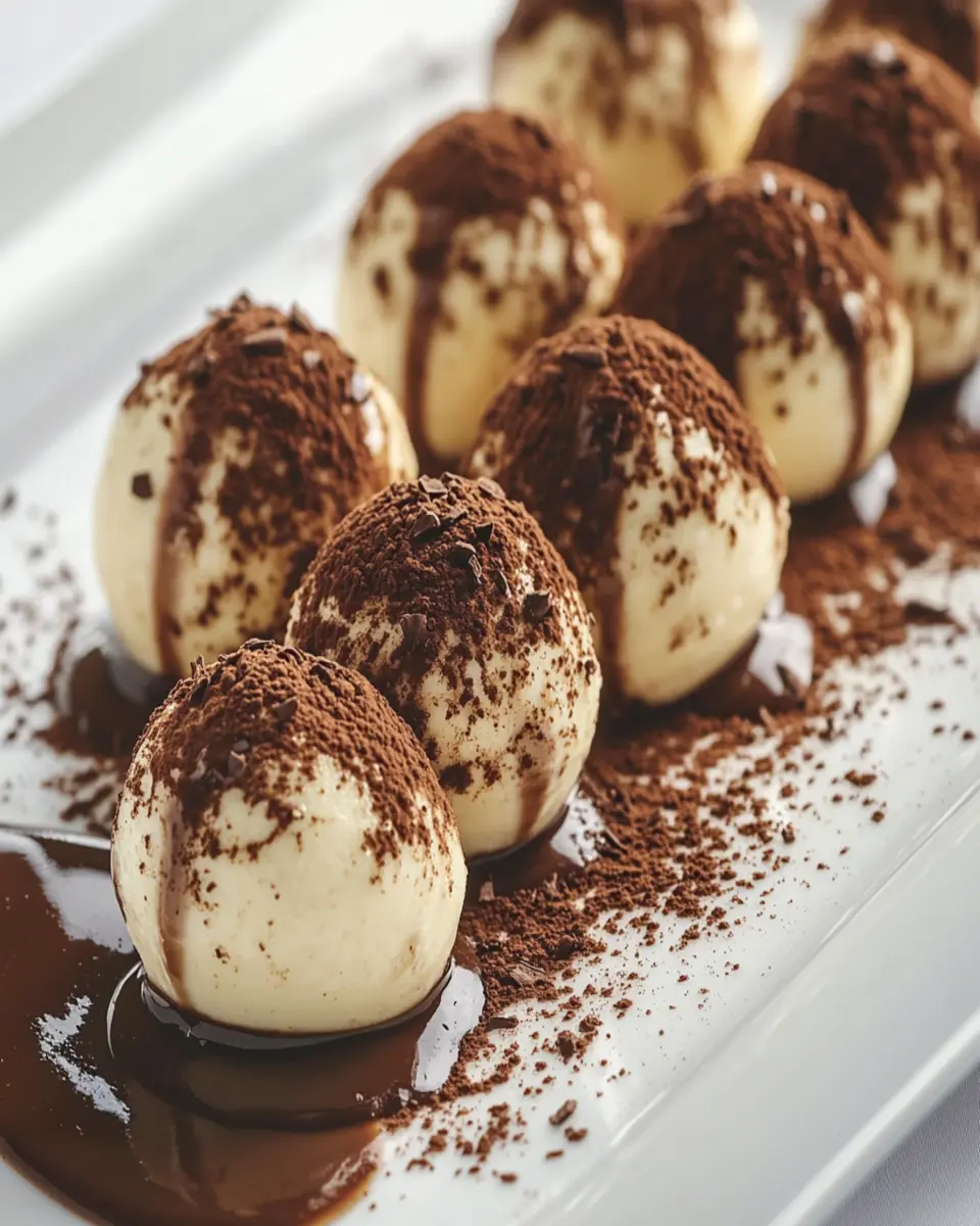 Tiramisu Balls: Indulgent Bites of Coffee Bliss!