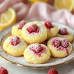 The Best Lemon Raspberry Cookies First Image First Image