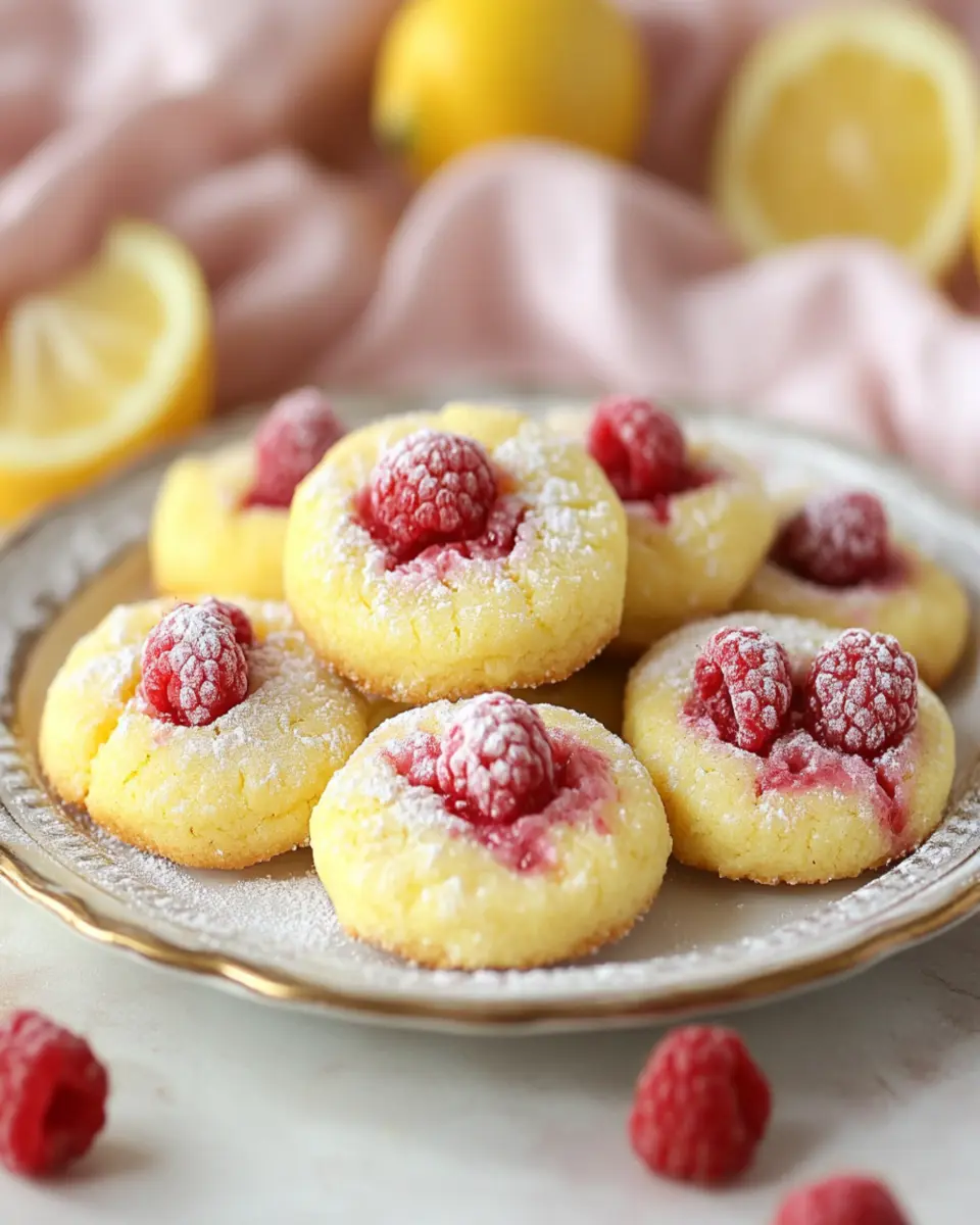 The Best Lemon Raspberry Cookies You’ll Crave for Days