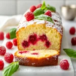Raspberry Lemon Loaf First Image First Image