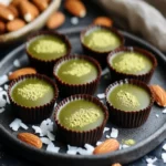 Matcha Coconut Almond Butter Cups First Image First Image