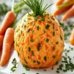 Carrot-Shaped Cheese Ball First Image First Image