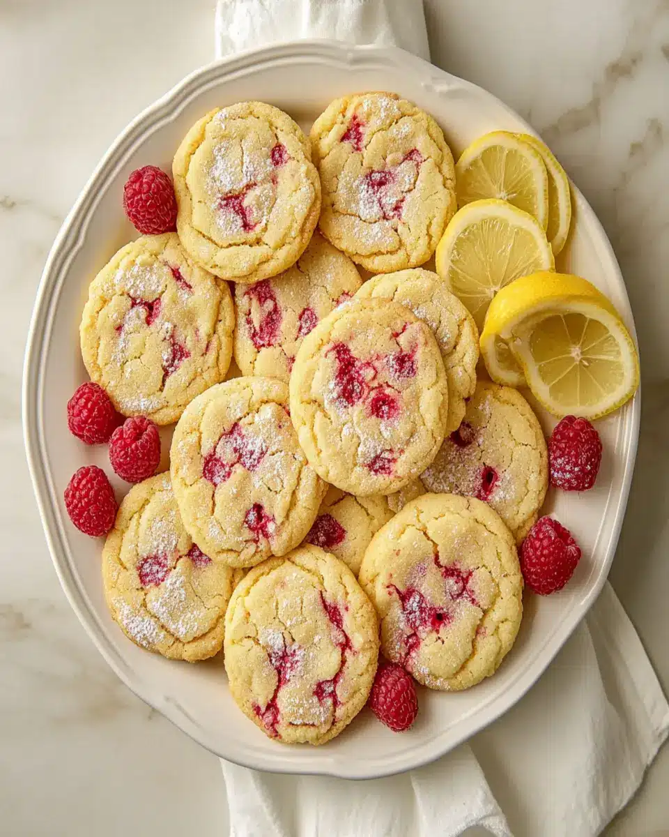 The Best Lemon Raspberry Cookies You’ll Crave Every Time