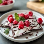 Chocolate Raspberry Yogurt Bark First Image First Image