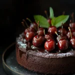 Chocolate Cherry Upside Down Cake First Image First Image