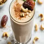 Gut-Healthy Cashew Date Shake First Image First Image