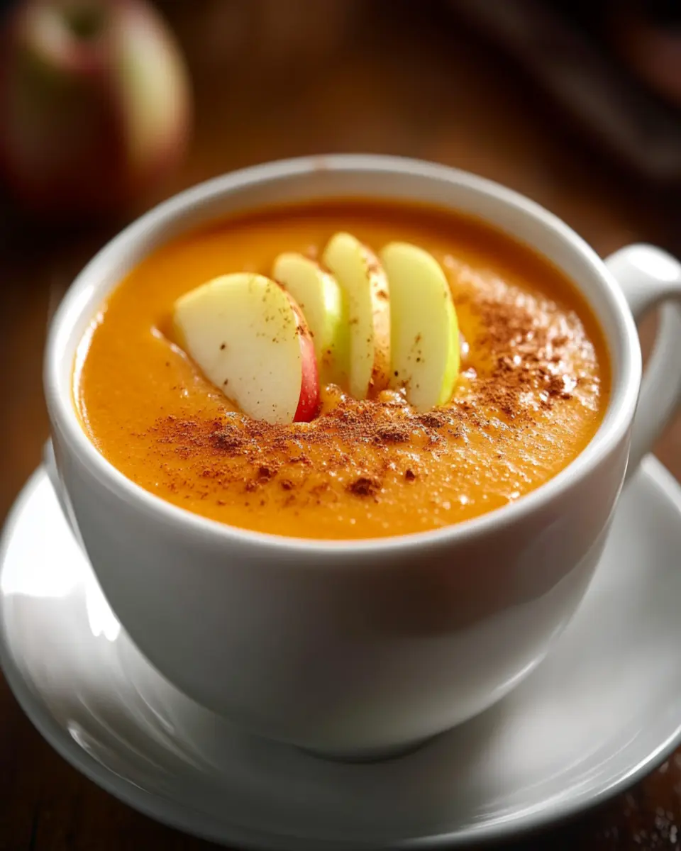 Spicy Apple Cinnamon Soup: A Cozy Bowl of Bliss