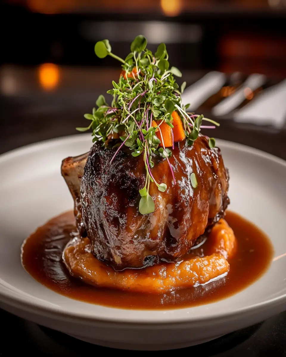 Braised Goat Shank in Bone Broth: Indulge in Comfort Bliss