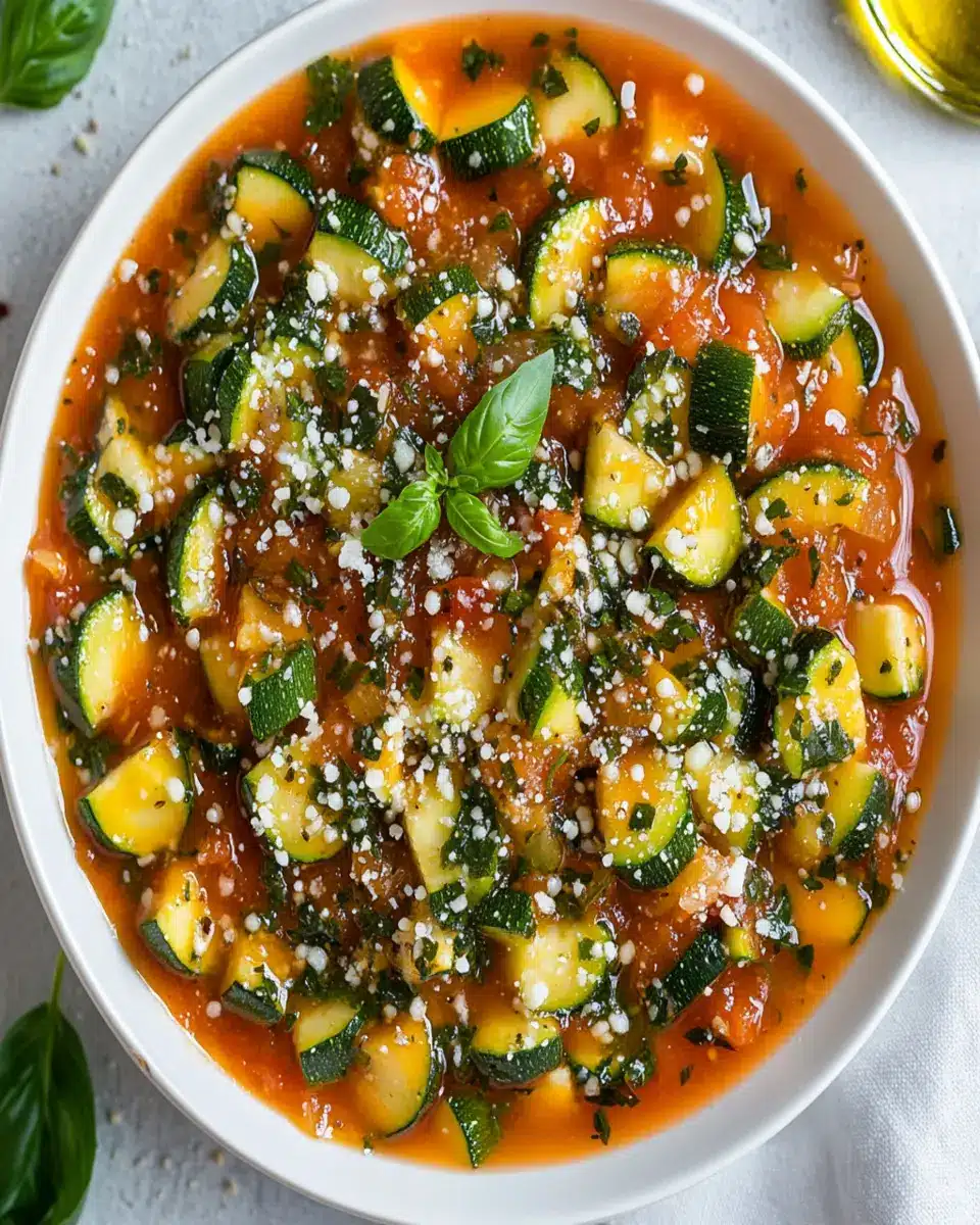 Italian Zucchini Sauce: Easy, Flavorful Comfort for Everyone