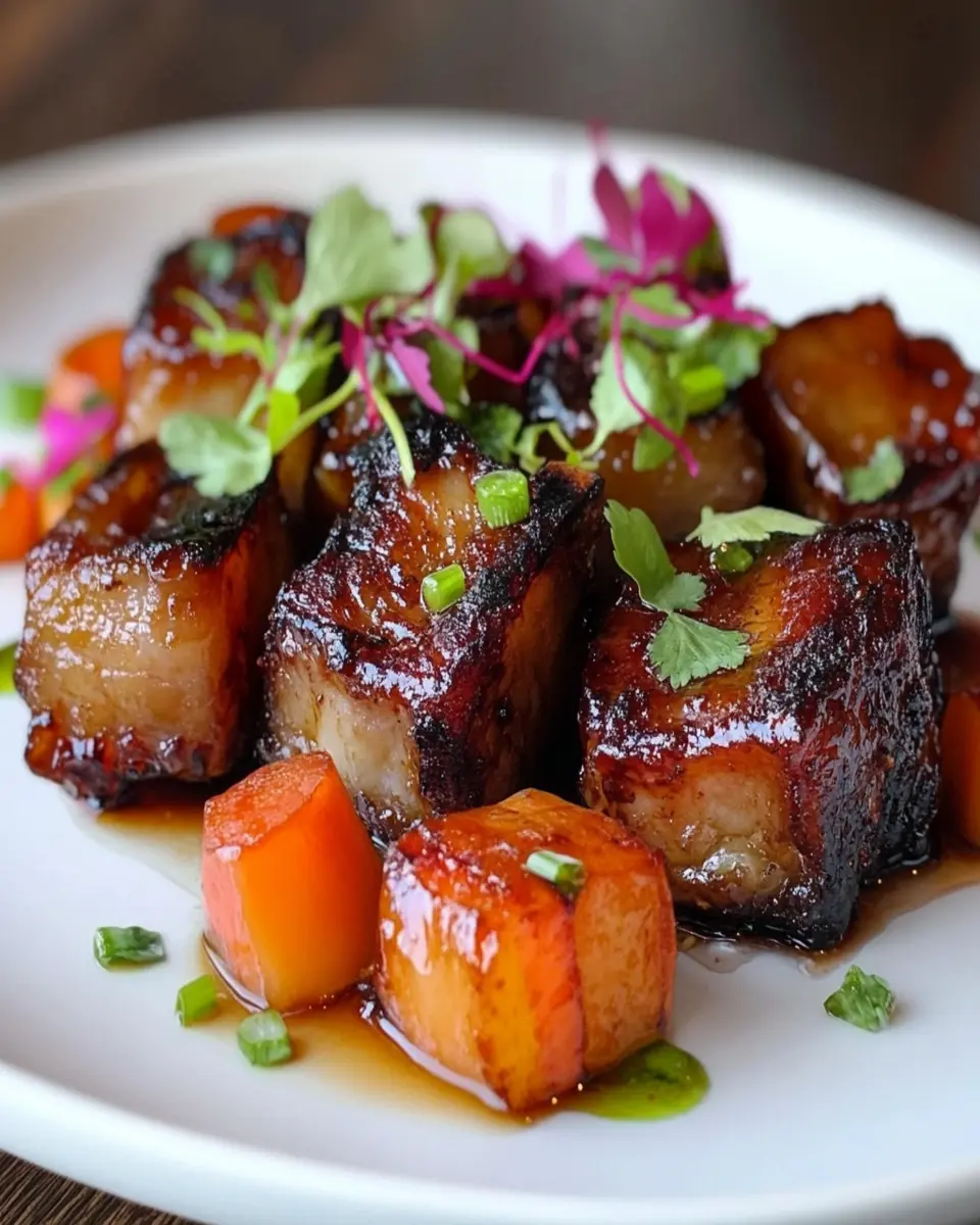Pork Belly Burnt Ends No Sauce: Irresistibly Tender Treats