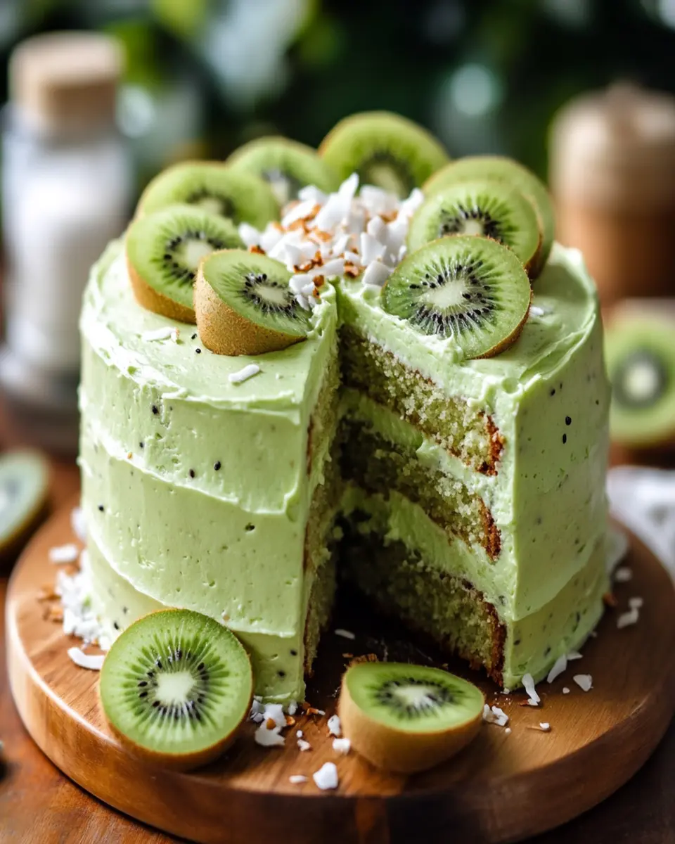 Easy Kiwi Blender Cake: Simply Delicious and Effortlessly Fun