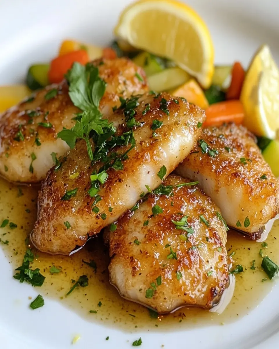 Cod Cheeks Pan-Fried in Duck Fat: Indulgent Flavor Awaits