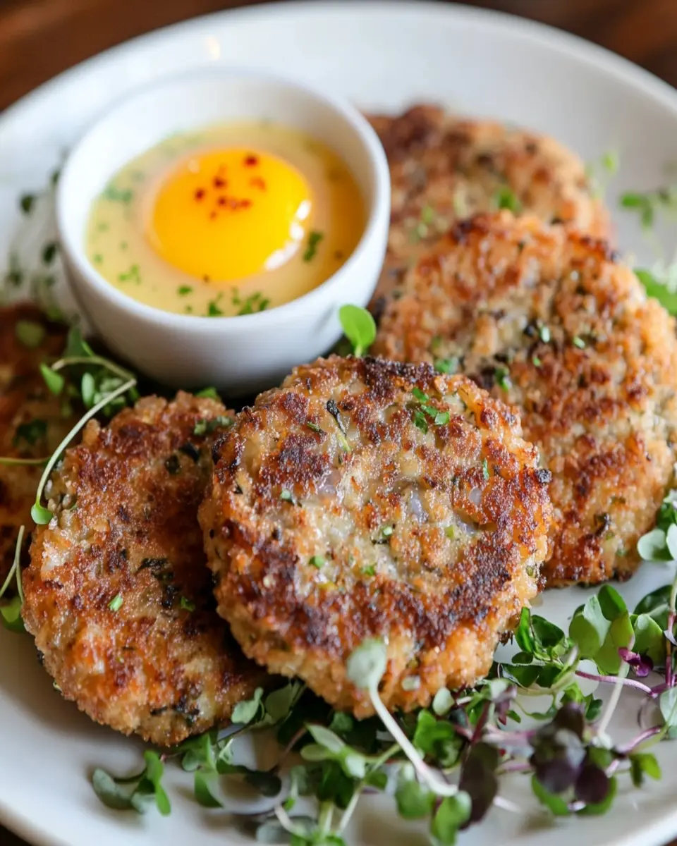 Sardine Patties with Egg Yolk Binder: Irresistibly Flavorful Delight